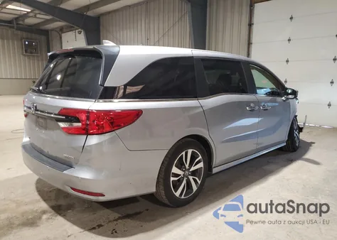 2022 Honda Odyssey Touring from USA, damaged, VIN 5FNRL6H87NB054500